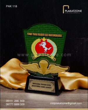 PAK118 Plakat Akrilik Batalyon Mayangkara