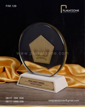 PAK129 Plakat Akrilik Kementerian Keuangan