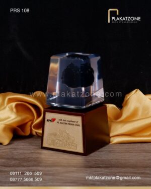 PRS108 Plakat Resin Batubara With Compliment of PT Kaltim Prima Coal Sangatta