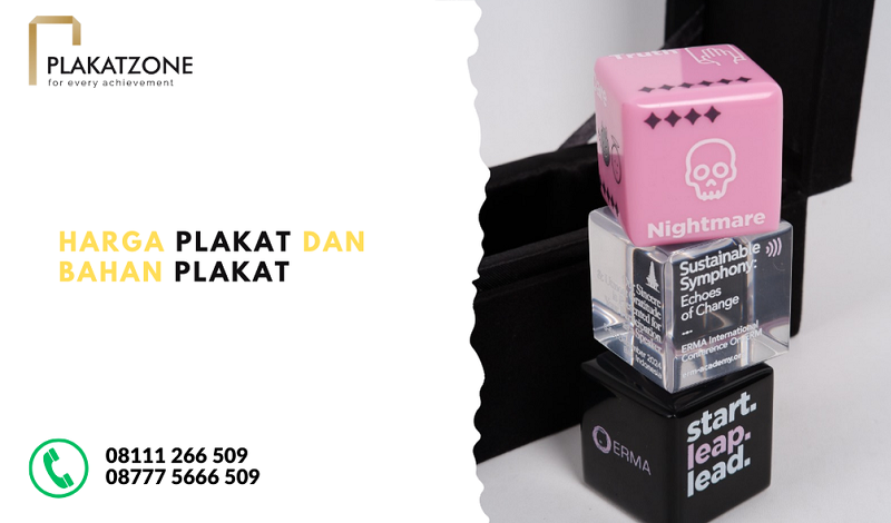 Harga Plakat dan Bahan Plakat