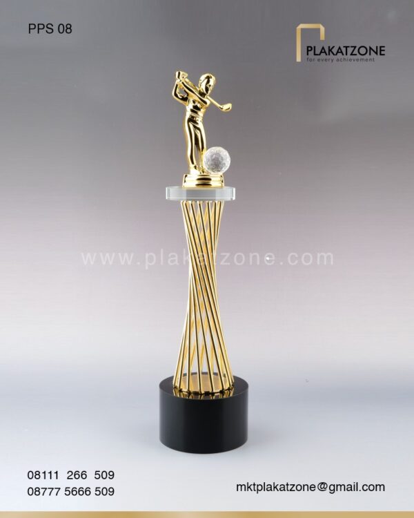 PPS08-Piala-Kristal-Golf-Figur