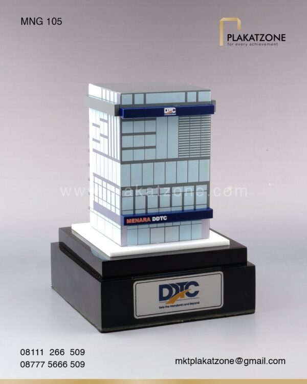 MNG105 Souvenir Miniatur Akrilik Menara DDTC Mojokerto