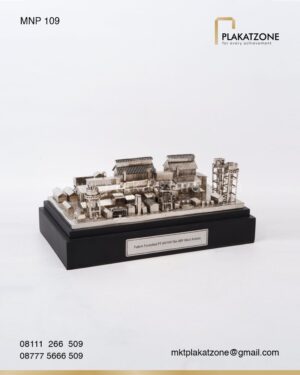 MNP109 Souvenir Miniatur Pabrik Feronikel PT Antam Tbk UBP Nikel Kolaka