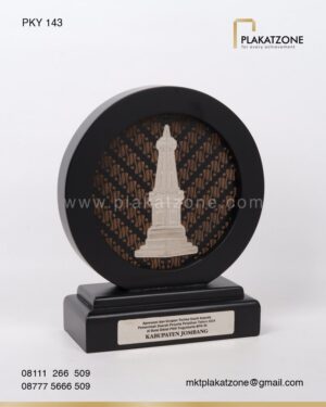 PKY143 Plakat Kayu Ucapan Terima Kasih untuk Balai Diklat PKN Yogyakarta BPK RI Kab. Jombang