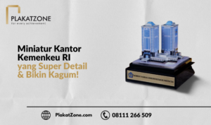 Miniatur Kantor Kemenkeu RI - Plakatzone