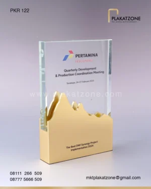 PKR122 Plakat Kristal Kotak The Best DWI