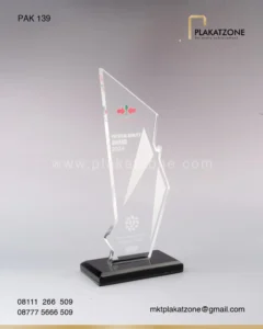 PAK139 Plakat Akrilik Physical Quality Award