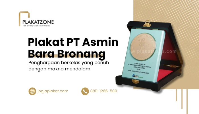 Plakat PT Asmin Bara Bronang