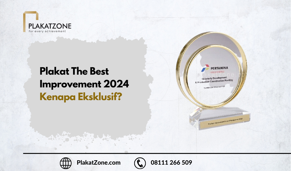 Plakat The Best Improvement 2024 - PlakatZone