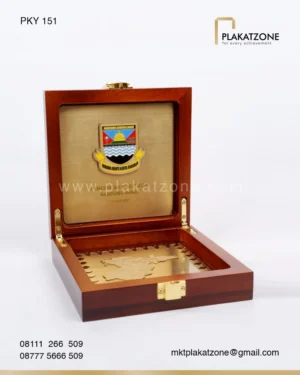 PKY151 Plakat Kayu Box Pemkab Bandung Barat