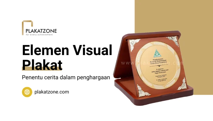 elemen visual plakat