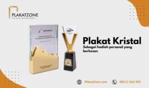 Plakat Kristal sebagai Hadiah Personal - PlakatZone