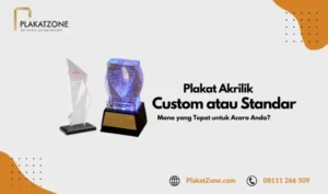 Plakat Custom vs Standar - PlakatZone