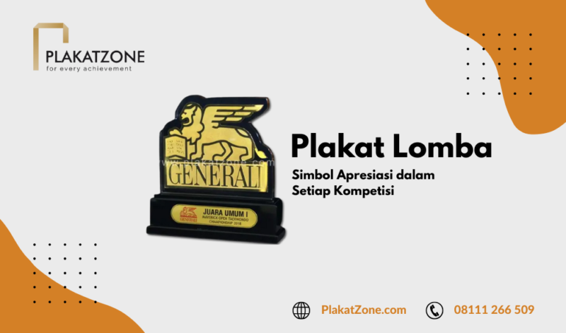 Plakat Lomba Simbol Apresiasi dalam Setiap Kompetisi - PlakatZone