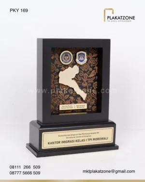 PKY169 Plakat Kayu Kemenimipas Morowali