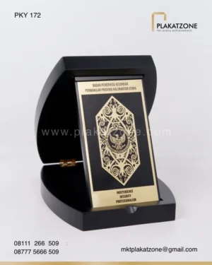 PKY172 Plakat Kayu BPK Kalimantan Utara