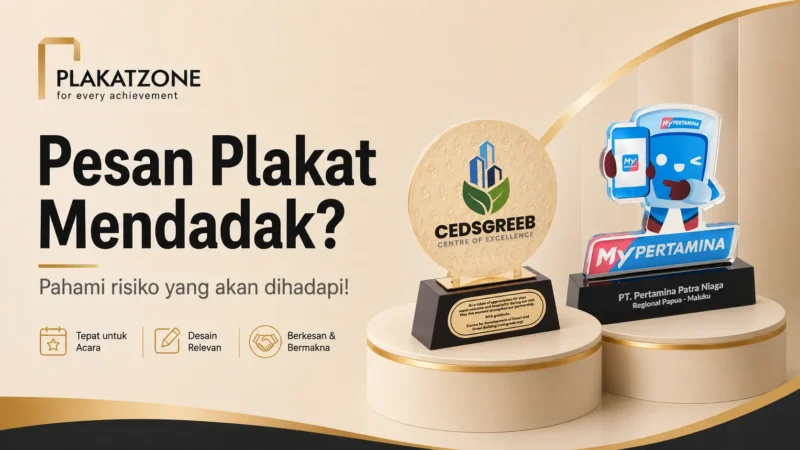 PZ - pesan plakat mendadak