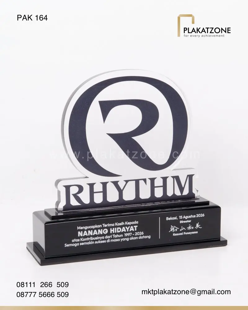 PAK164 Plakat Akrilik RHYTHM